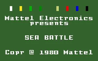 Изображение игры: Sea Battle (1980)
