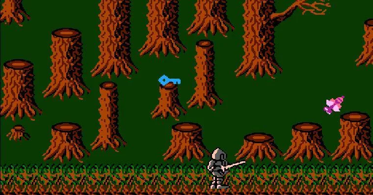 Изображение игры: Wizards & Warriors (1987)