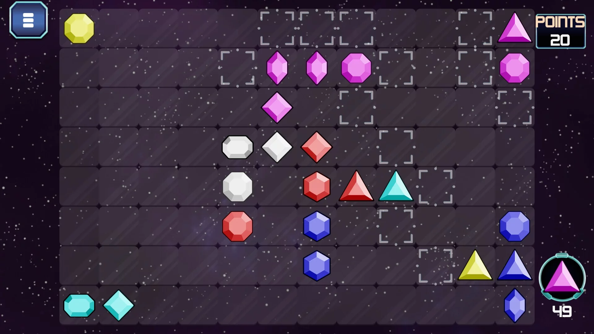 Изображение игры: Gem Galaxy