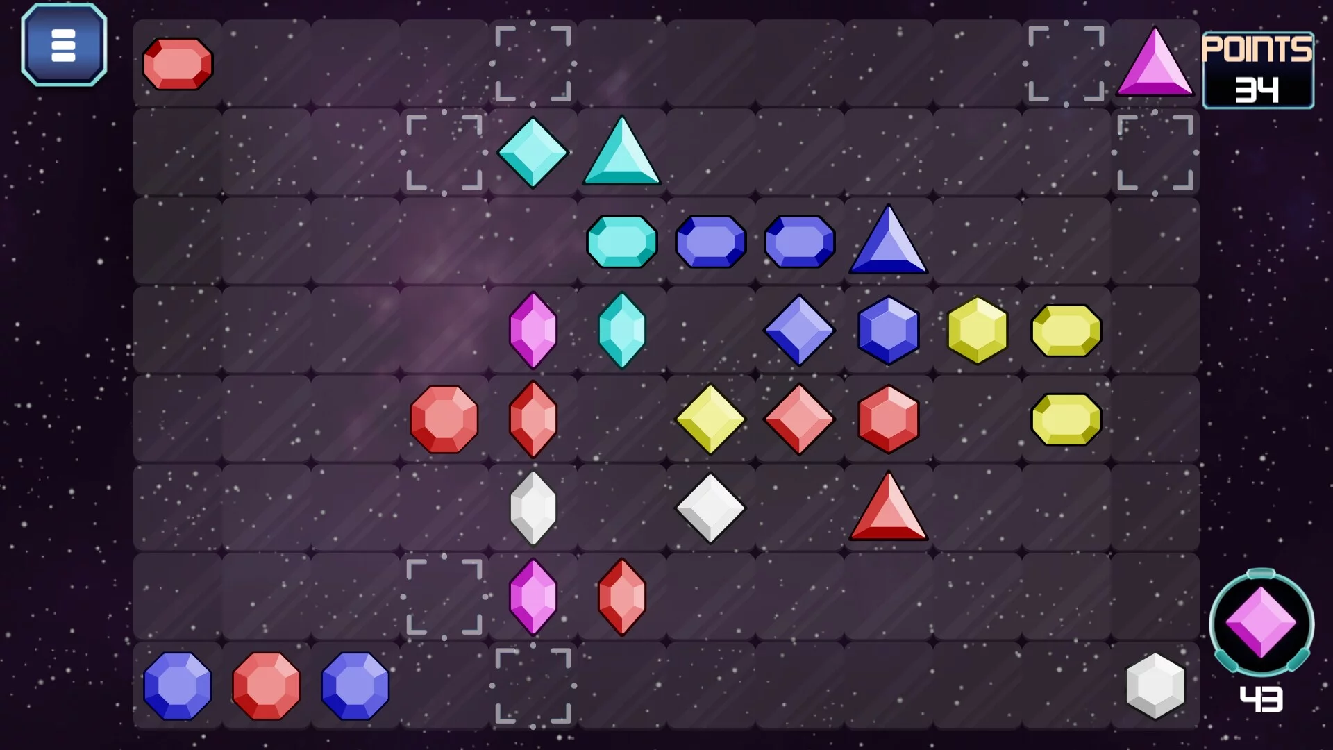 Изображение игры: Gem Galaxy