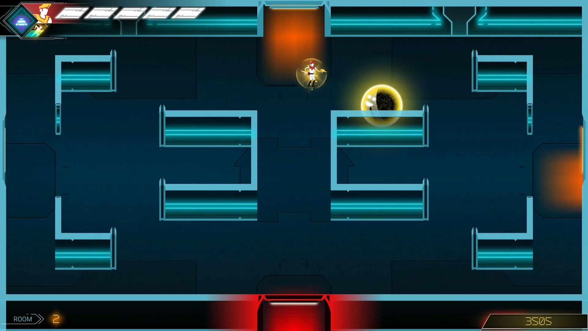 Изображение игры: Berzerk: Recharged