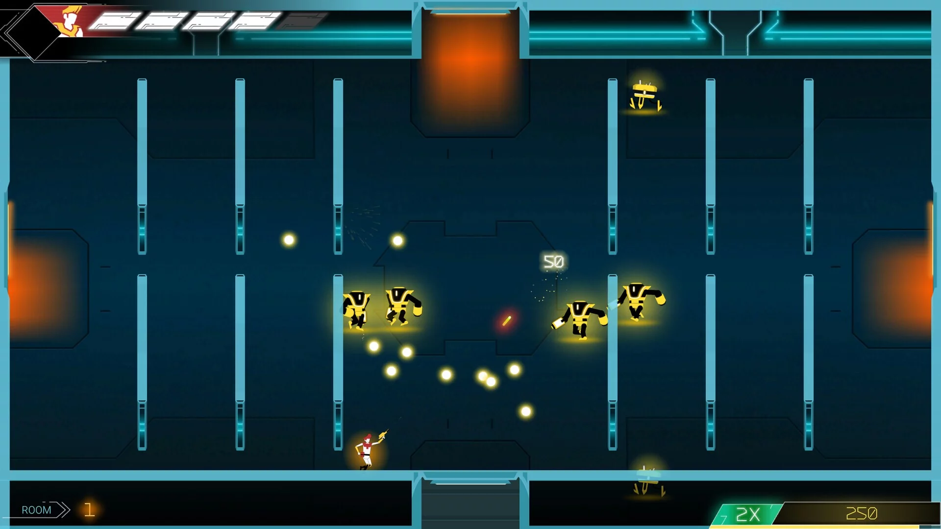 Изображение игры: Berzerk: Recharged