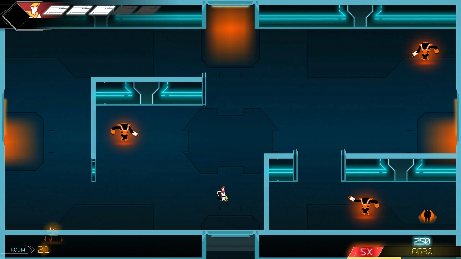 Изображение игры: Berzerk: Recharged