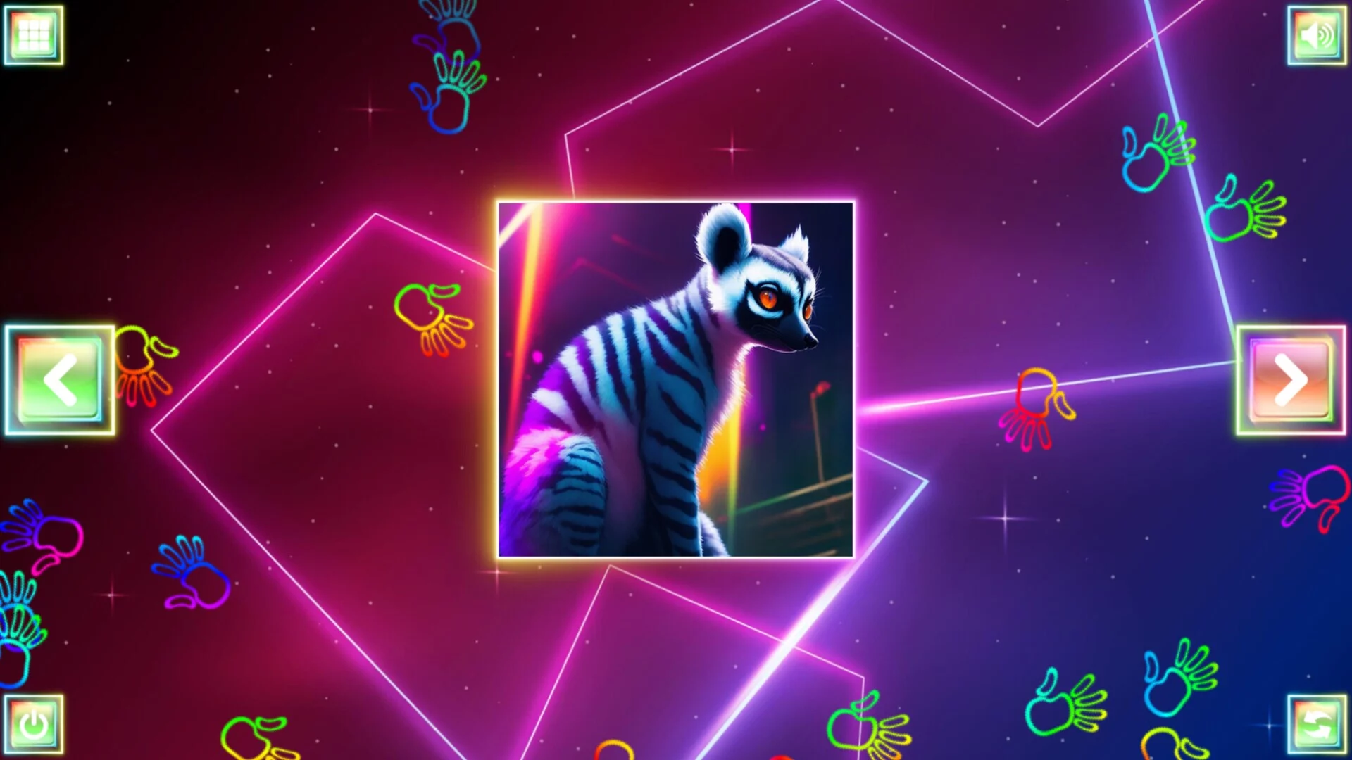 Изображение игры: Neon Fantasy: Monkeys
