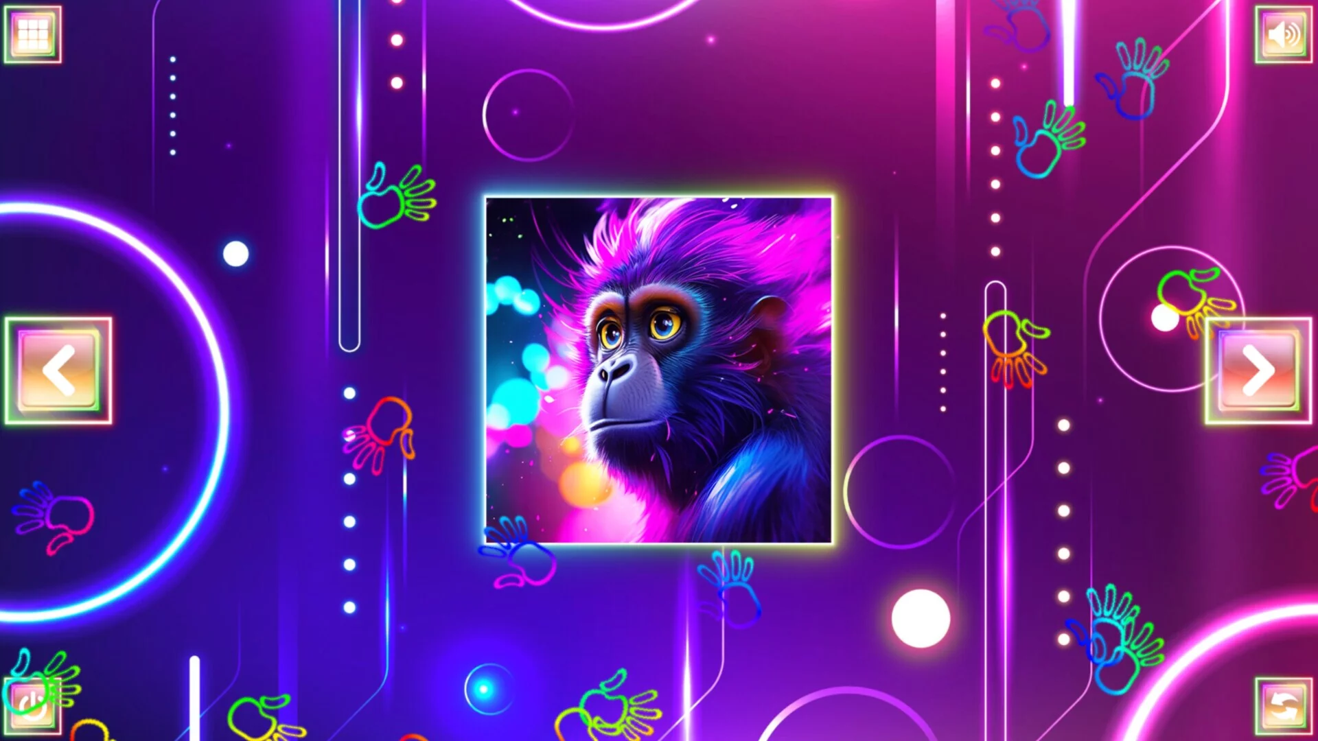 Изображение игры: Neon Fantasy: Monkeys