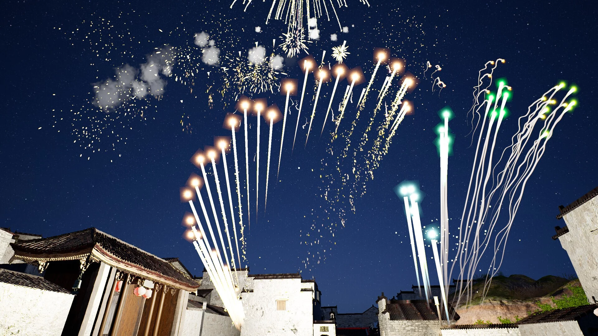 Изображение игры: Set Off Fireworks Together