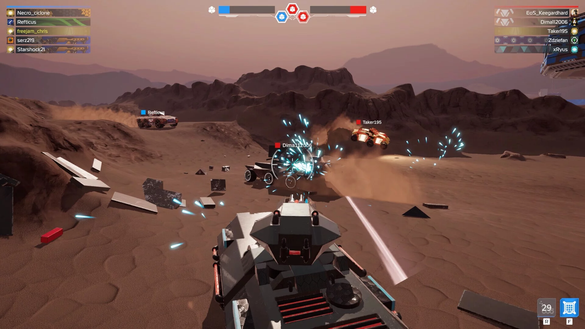 Изображение игры: Robocraft 2