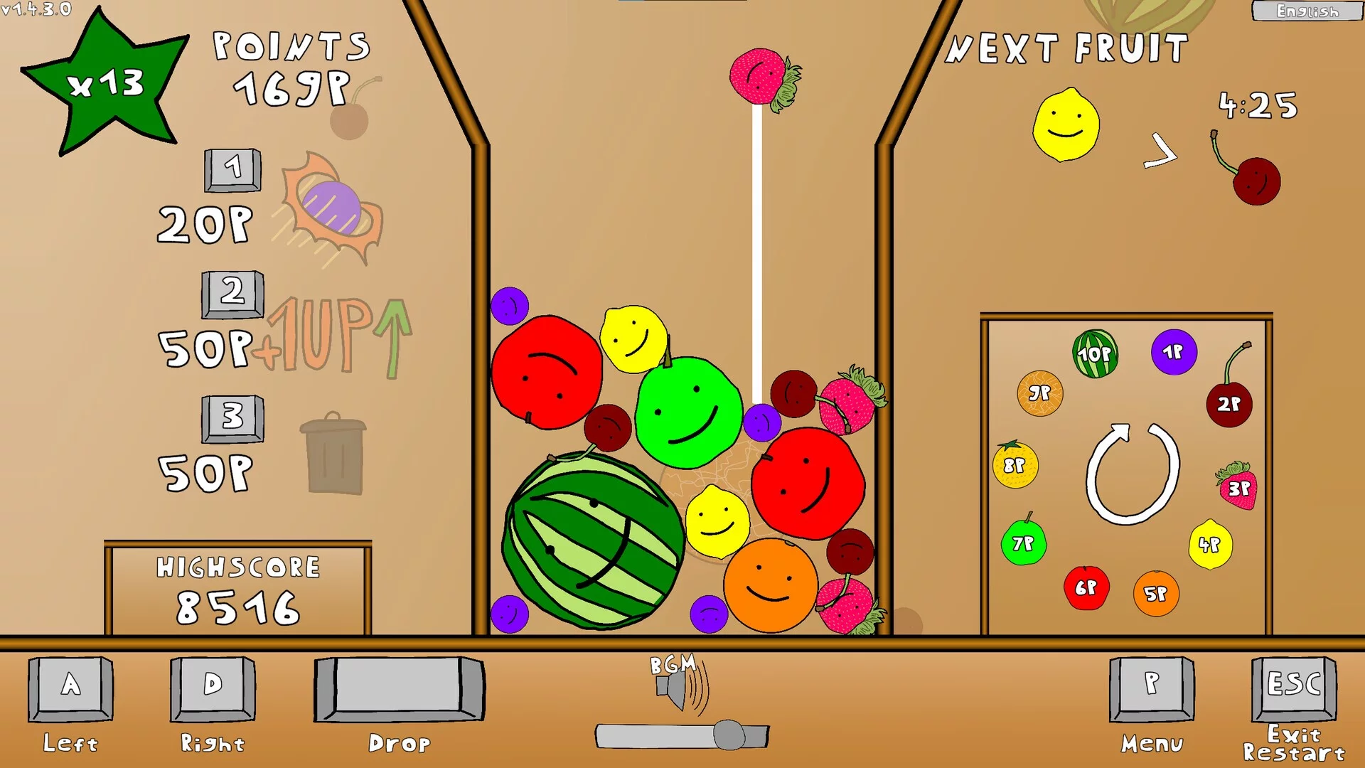 Изображение игры: Watermelon Game