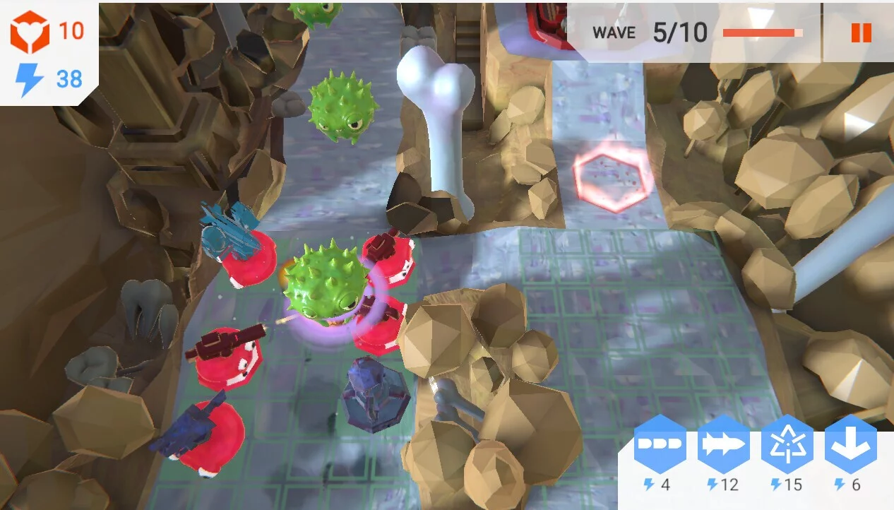 Изображение игры: Pathogen Purge - Tower Defense