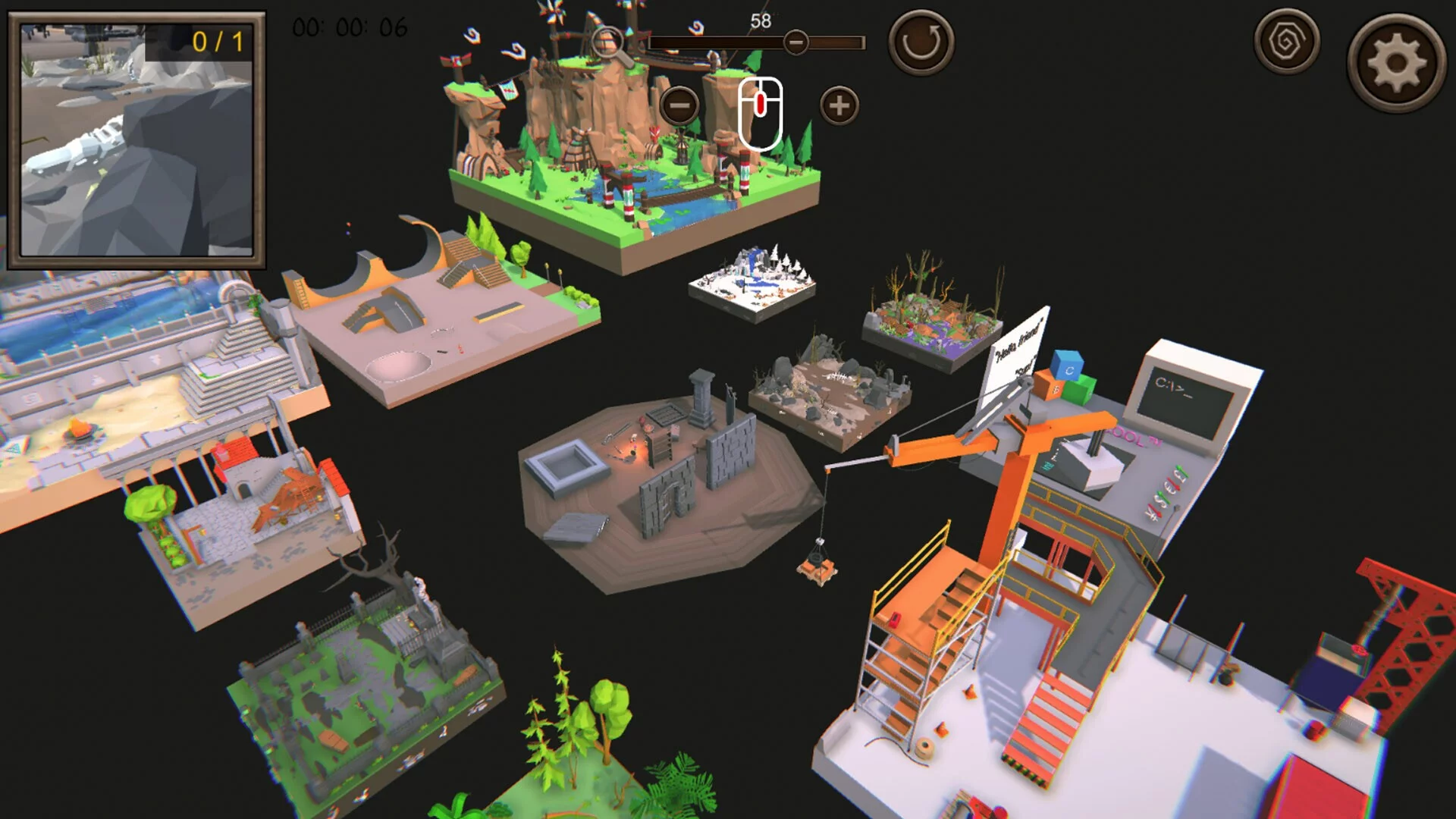 Изображение игры: Hidden World 6 Top-Down 3D