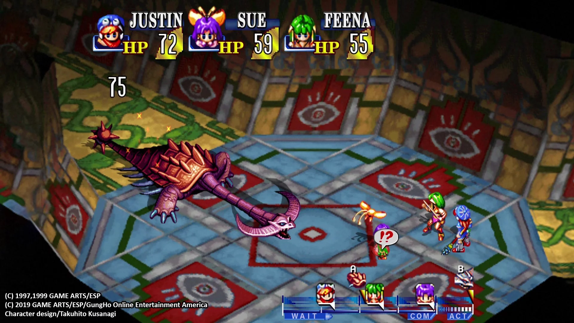 Изображение игры: GRANDIA HD Remaster