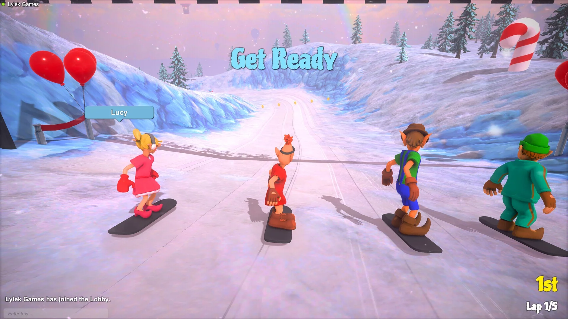 Изображение игры: Elfboarders