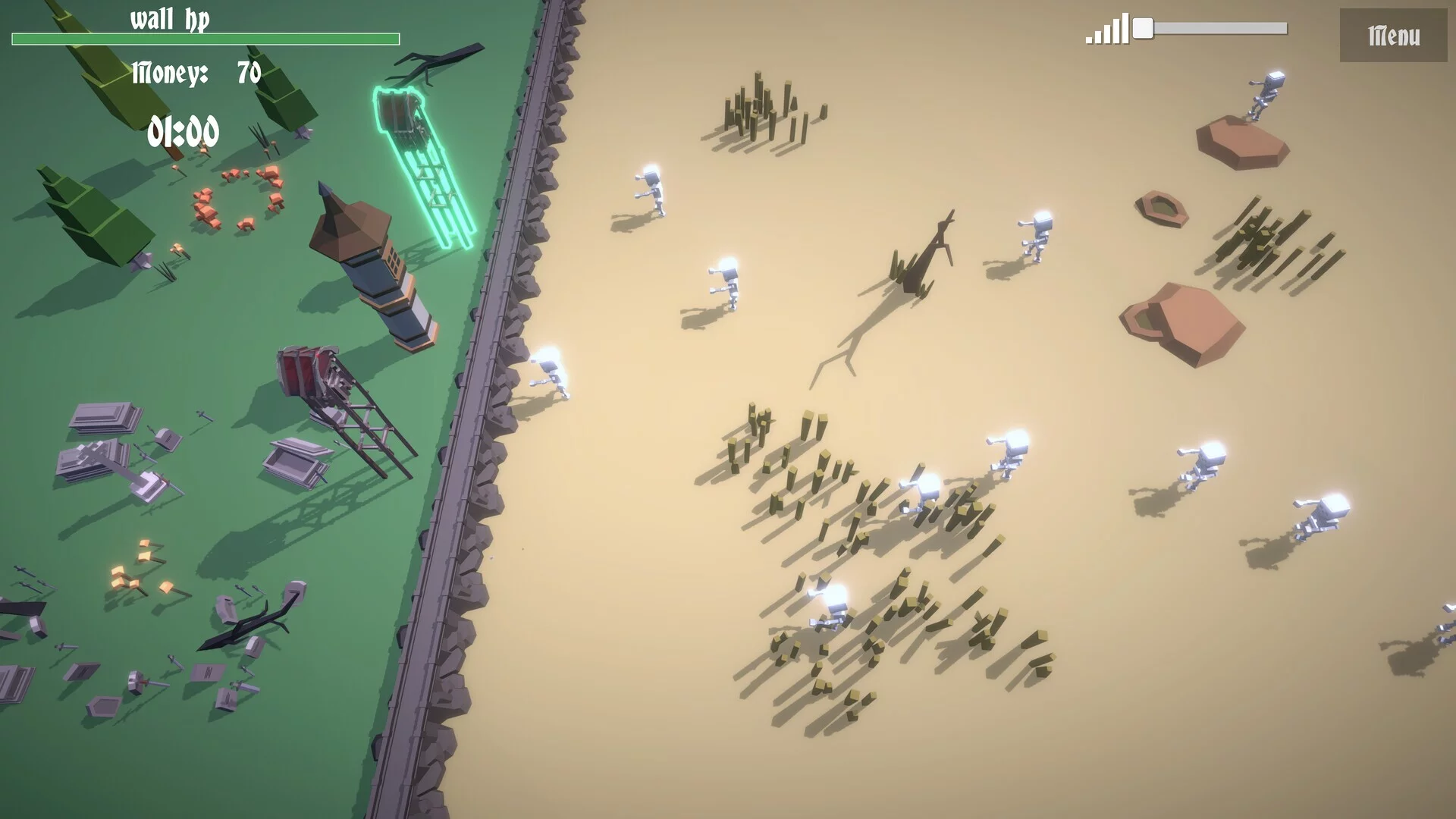 Изображение игры: Cemetery Defence