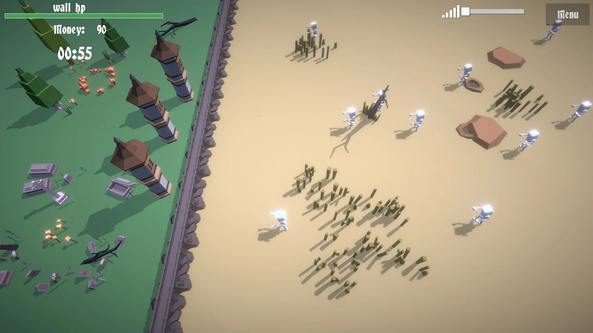 Изображение игры: Cemetery Defence