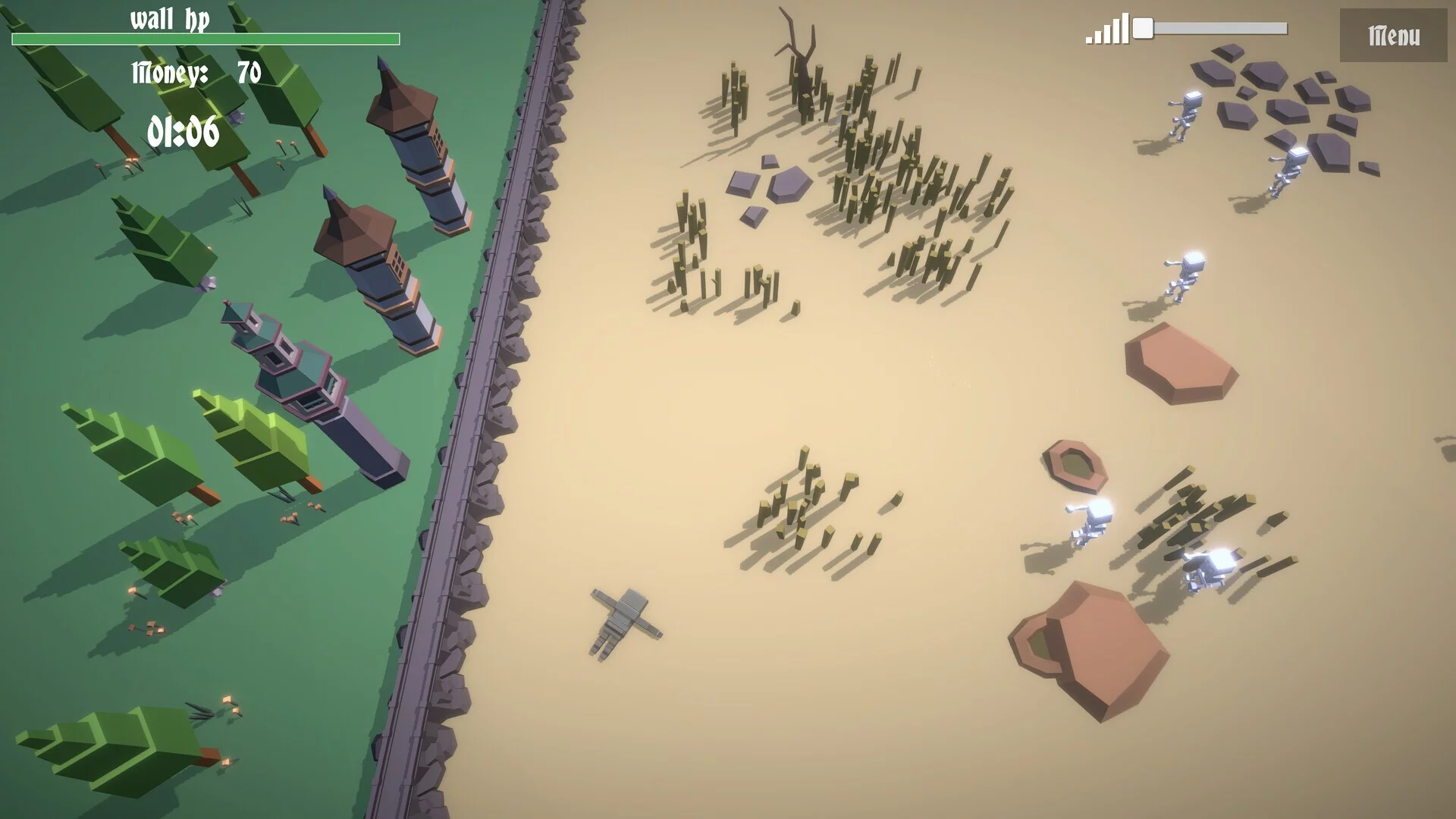 Изображение игры: Cemetery Defence