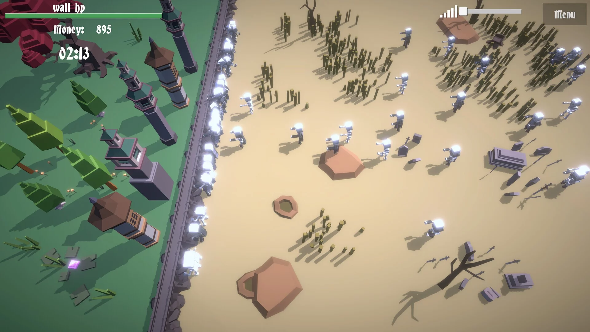 Изображение игры: Cemetery Defence