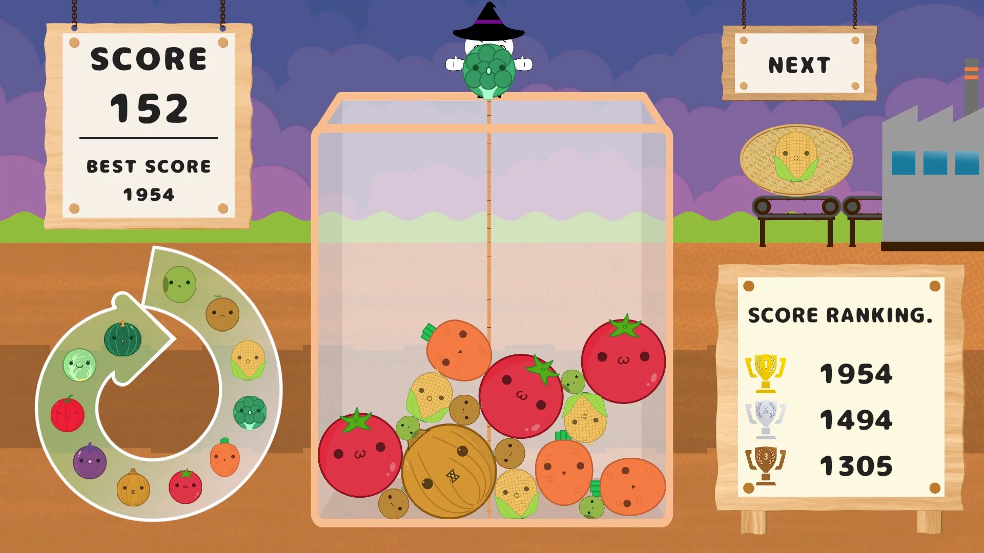 Изображение игры: Pumpkin Game