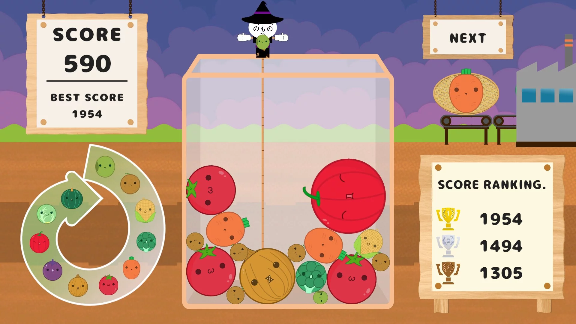 Изображение игры: Pumpkin Game