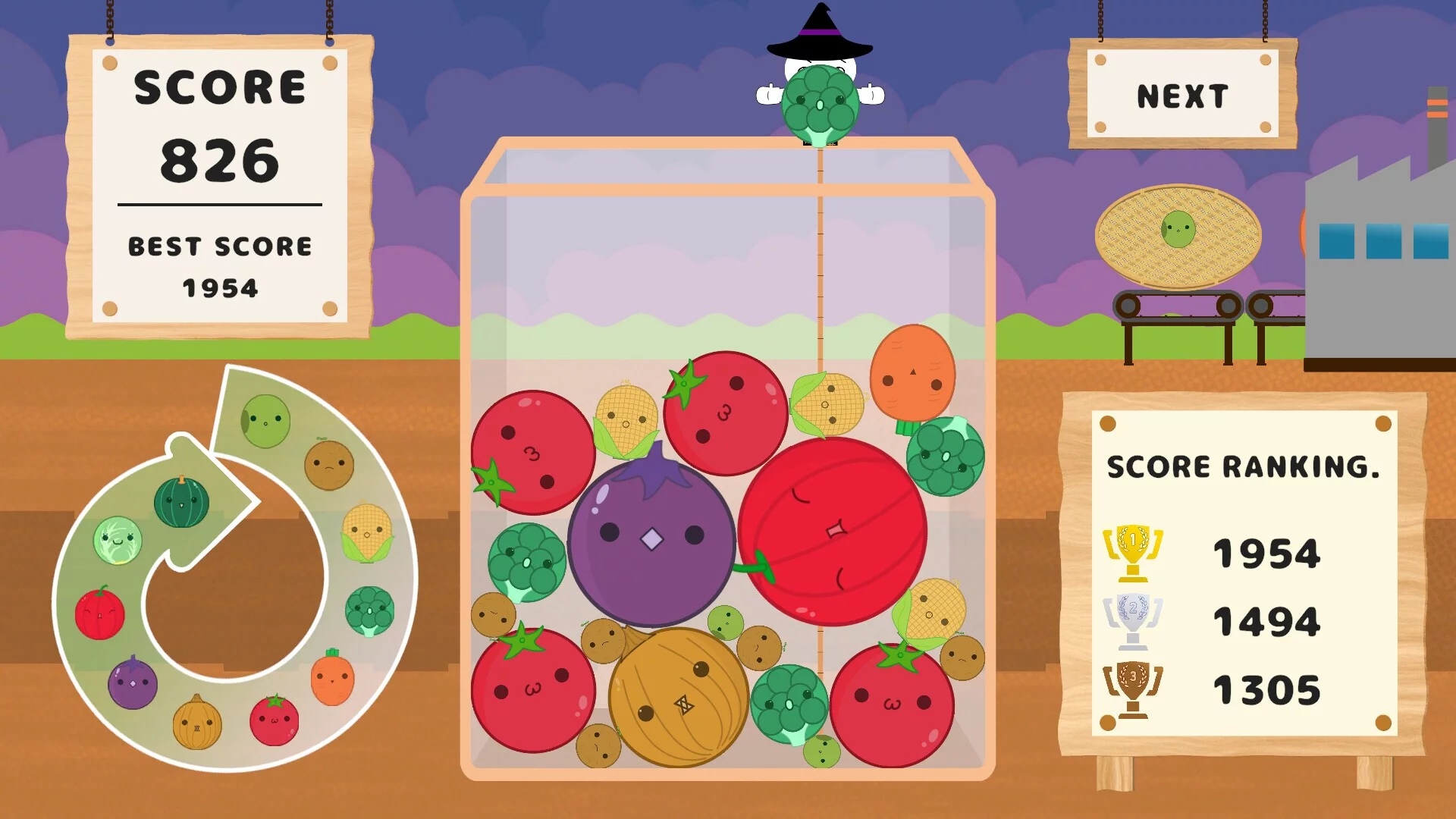 Изображение игры: Pumpkin Game