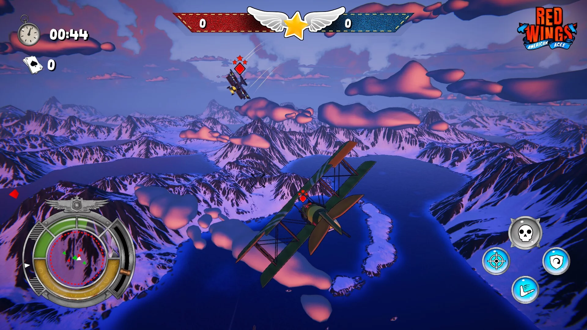 Изображение игры: Red Wings: American Aces
