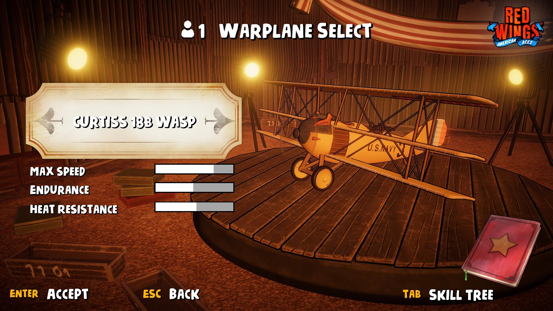 Изображение игры: Red Wings: American Aces