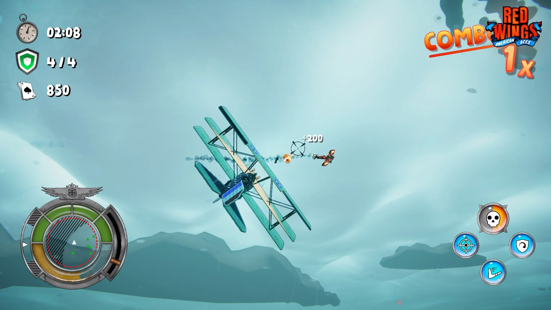 Изображение игры: Red Wings: American Aces