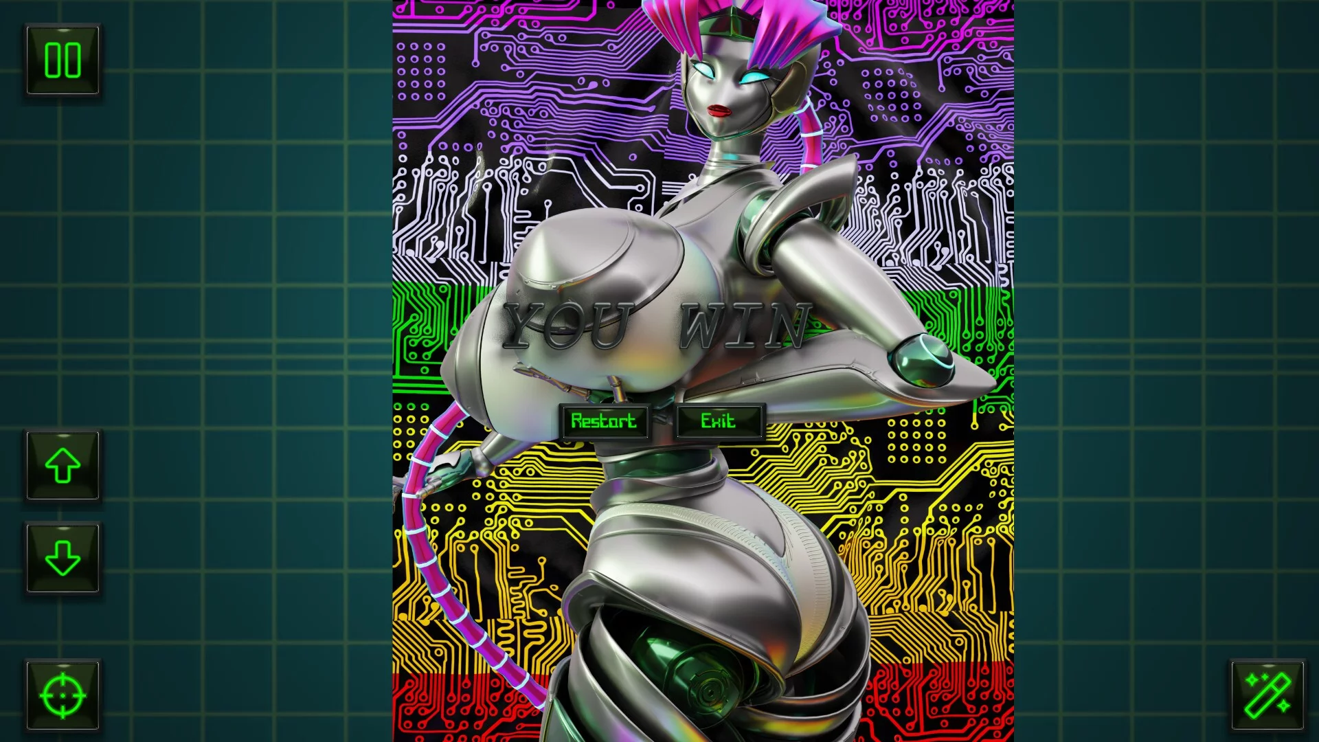 Изображение игры: Fembot Jigsaw
