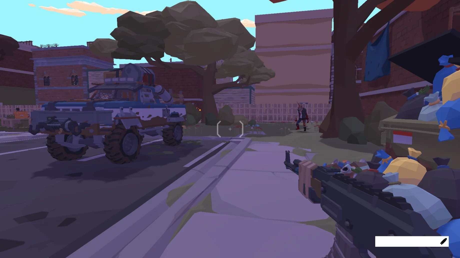 Изображение игры: Among the zombies