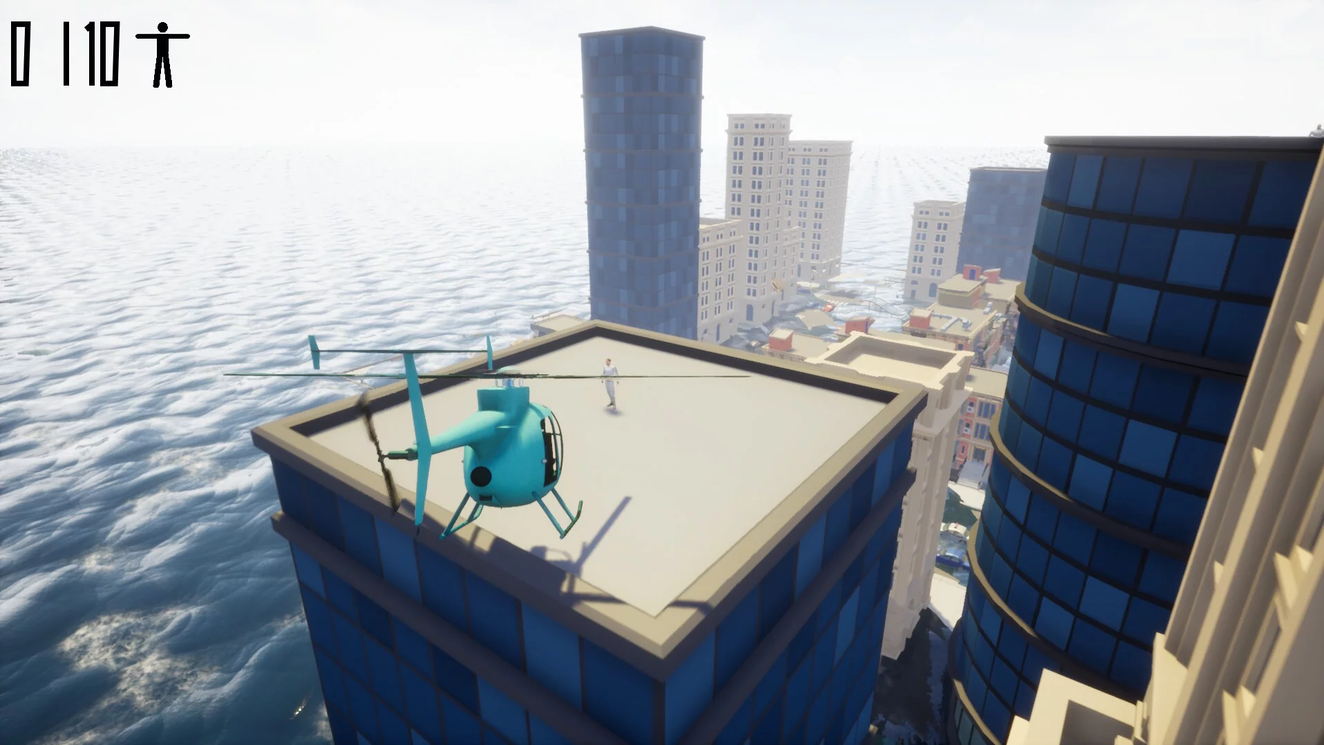 Изображение игры: Rescue Helicopter