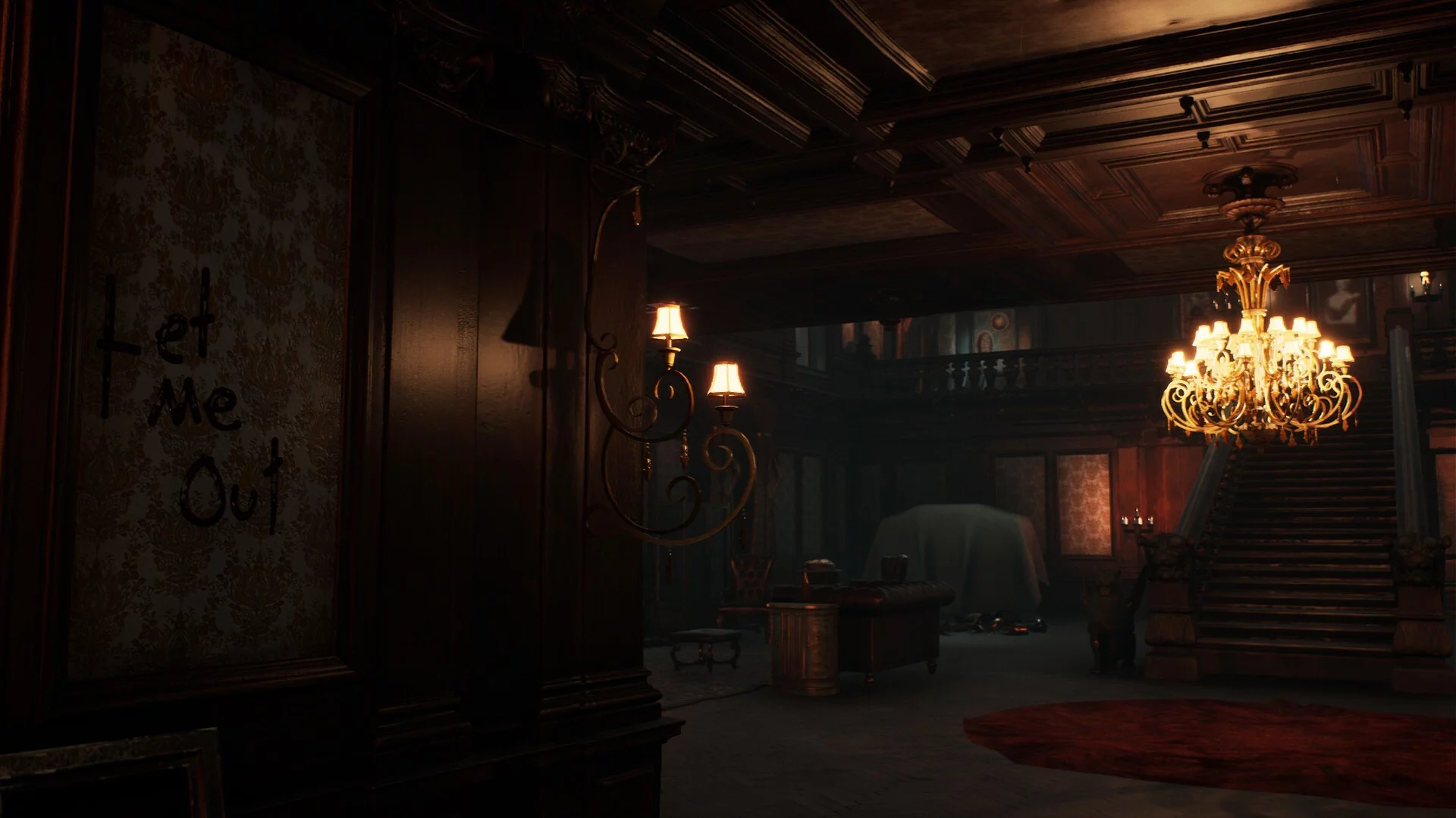 Изображение игры: Haunted House Escape: A VR Experience