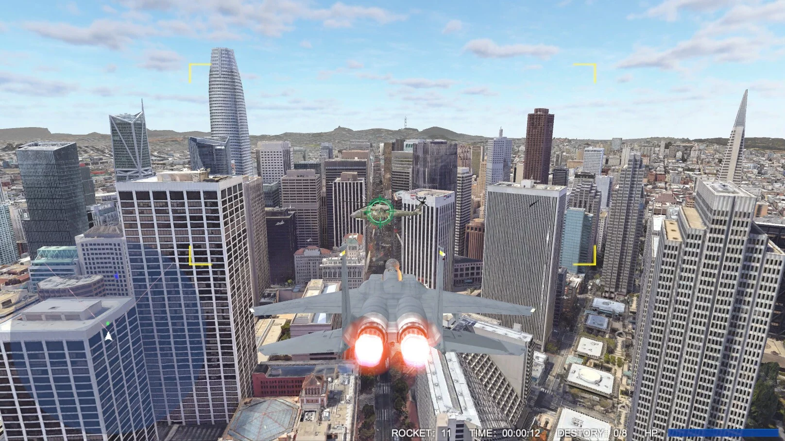 Изображение игры: City Air Battle