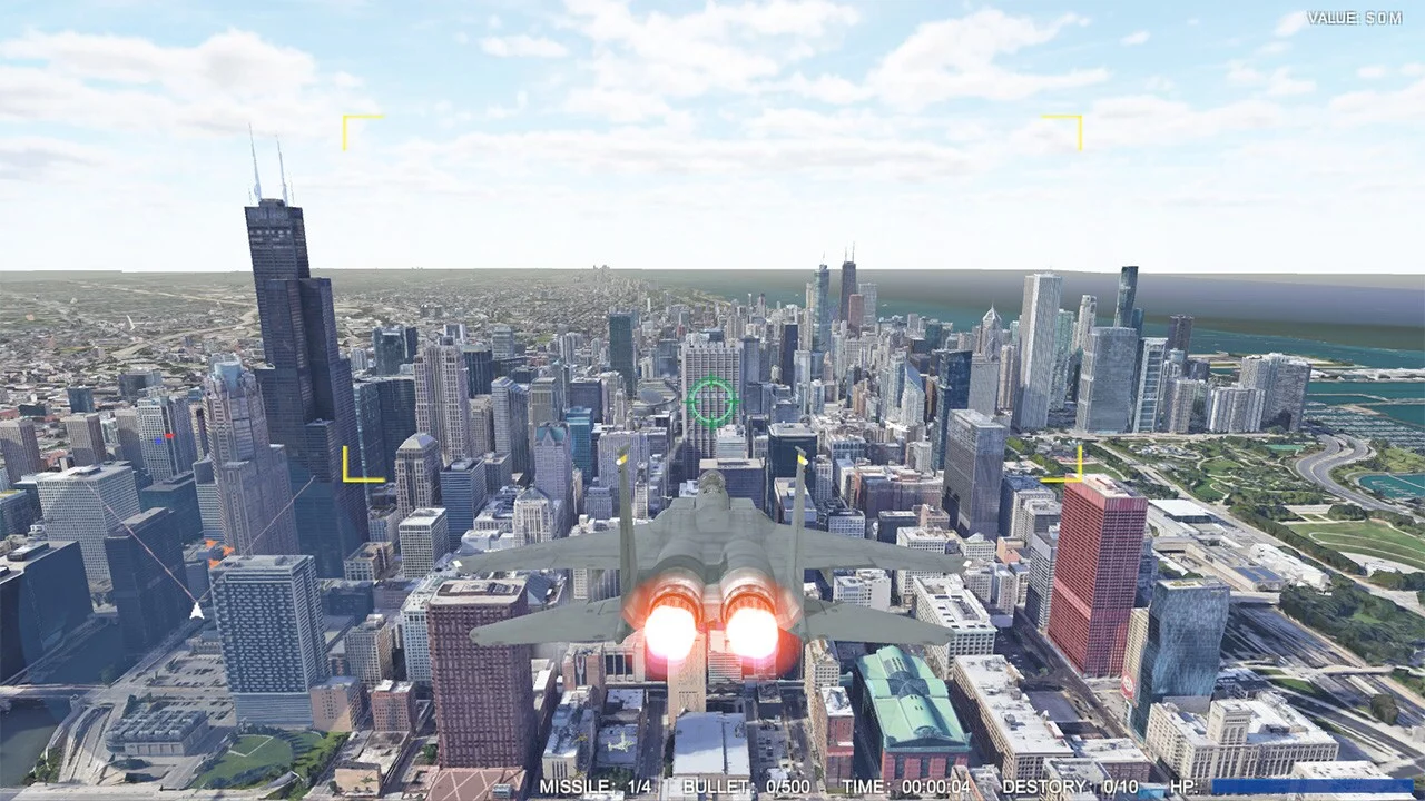 Изображение игры: City Air Battle
