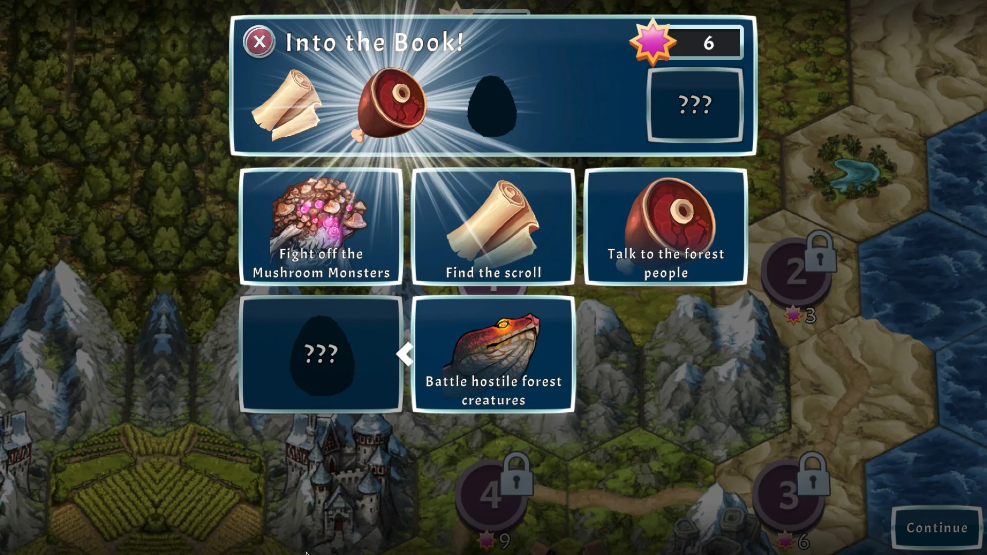Изображение игры: Tomes and Quests: a Word RPG