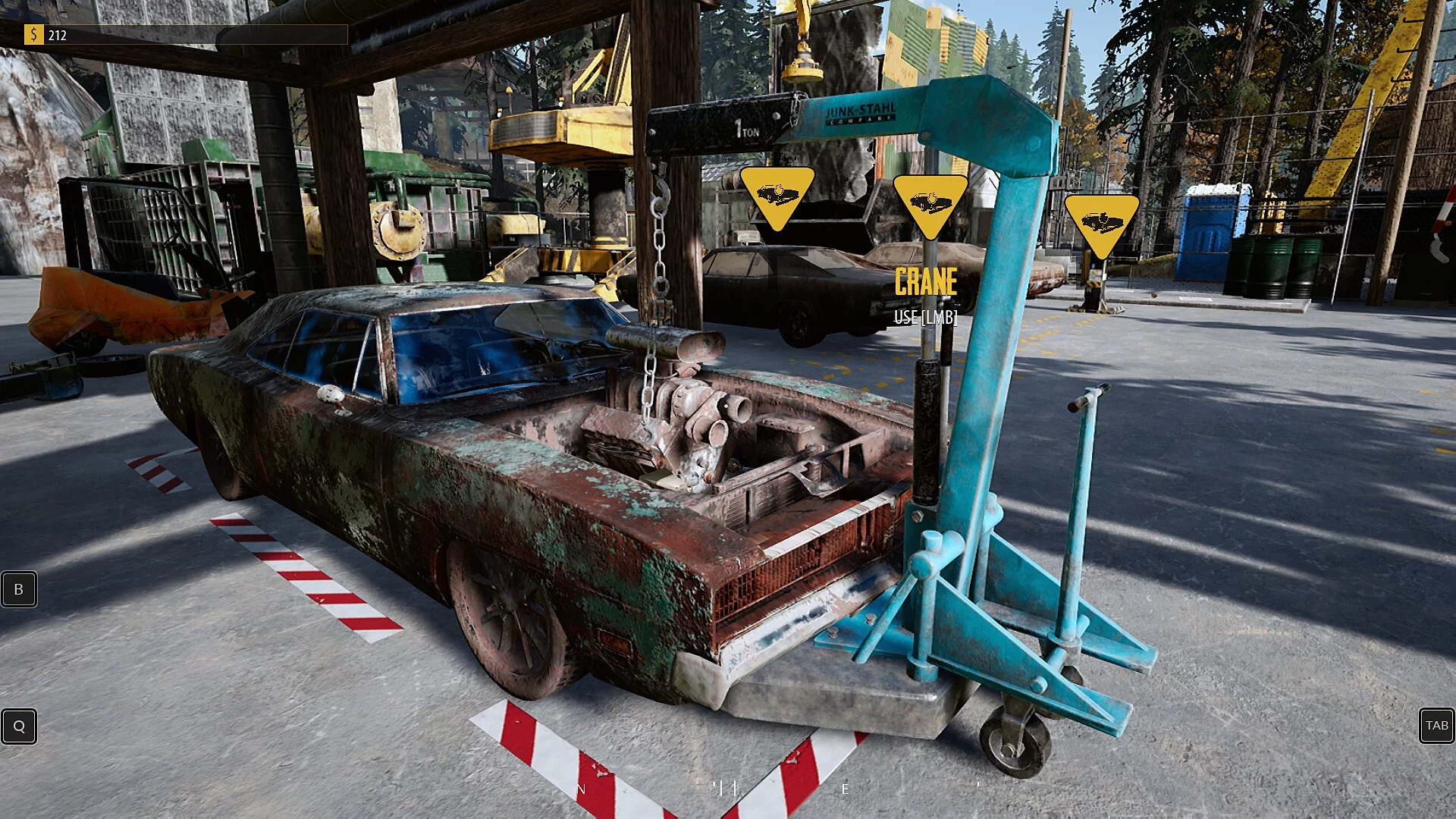 Изображение игры: Junkyard Simulator: First Car (Prologue 2)