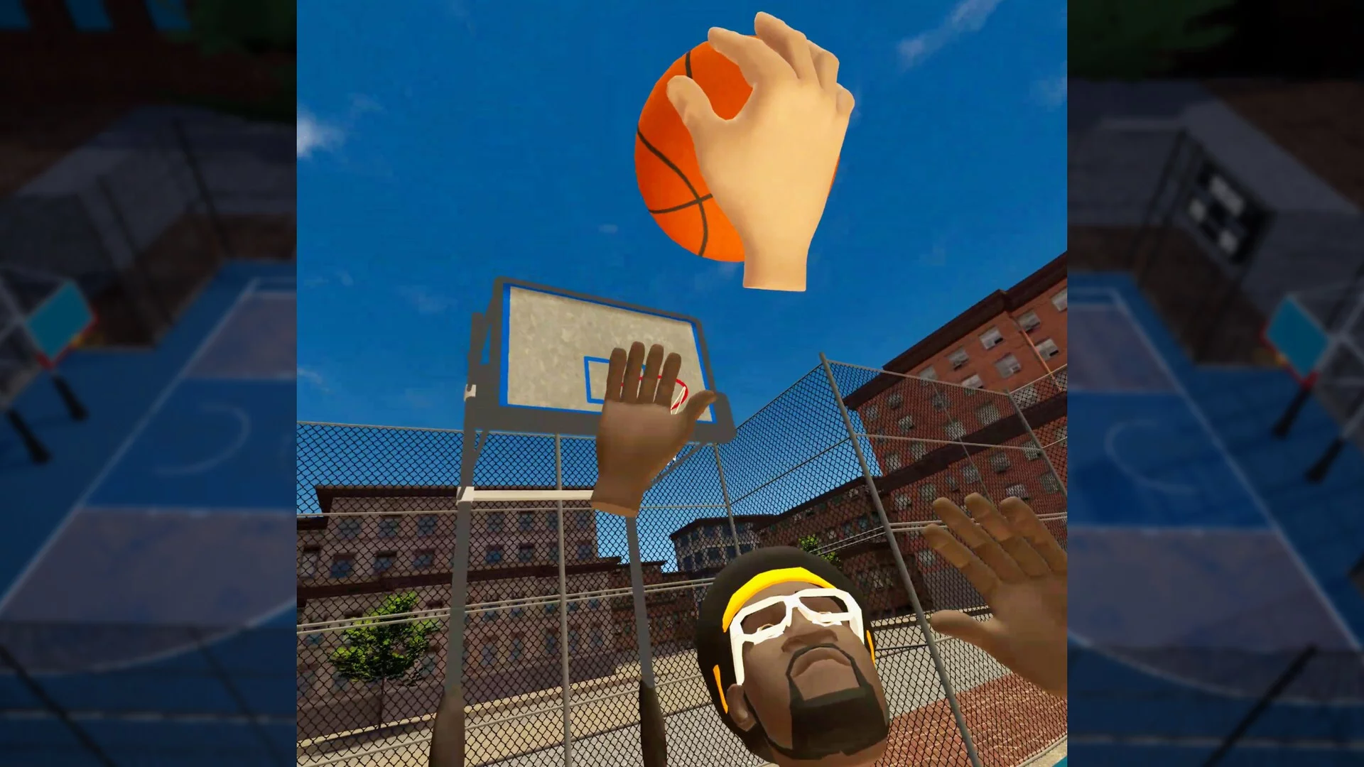 Изображение игры: Pickup Basketball VR