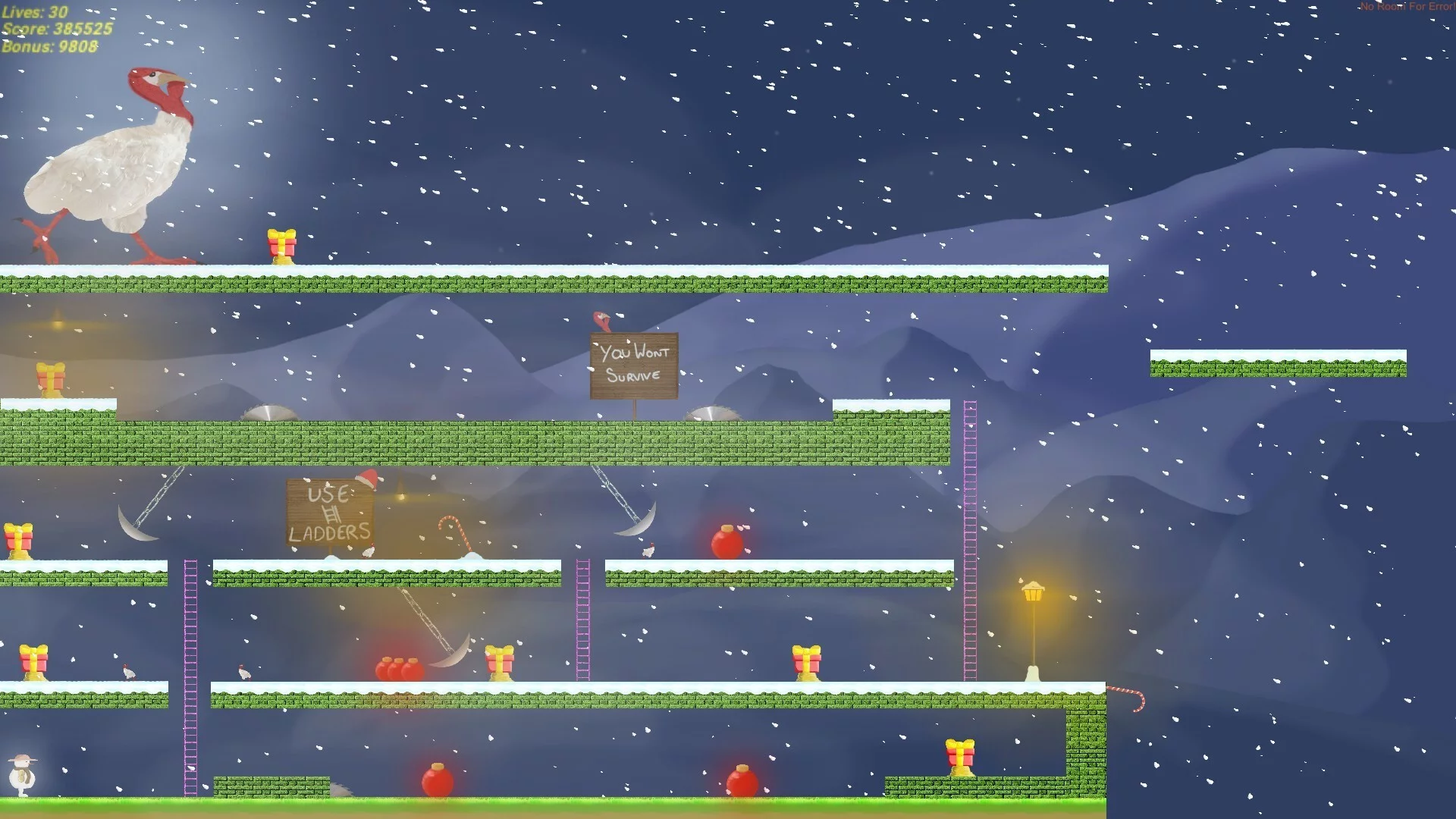 Изображение игры: Snowman Saves Christmas
