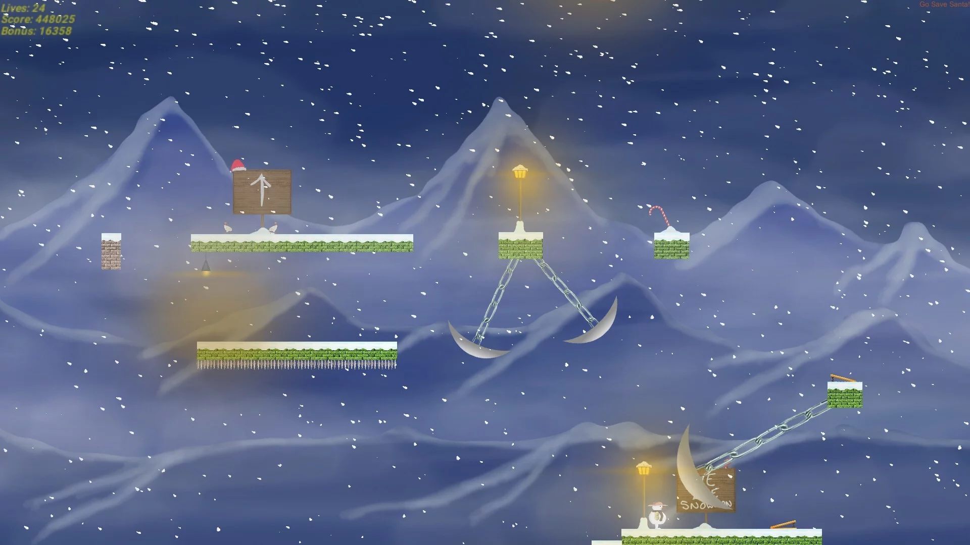 Изображение игры: Snowman Saves Christmas