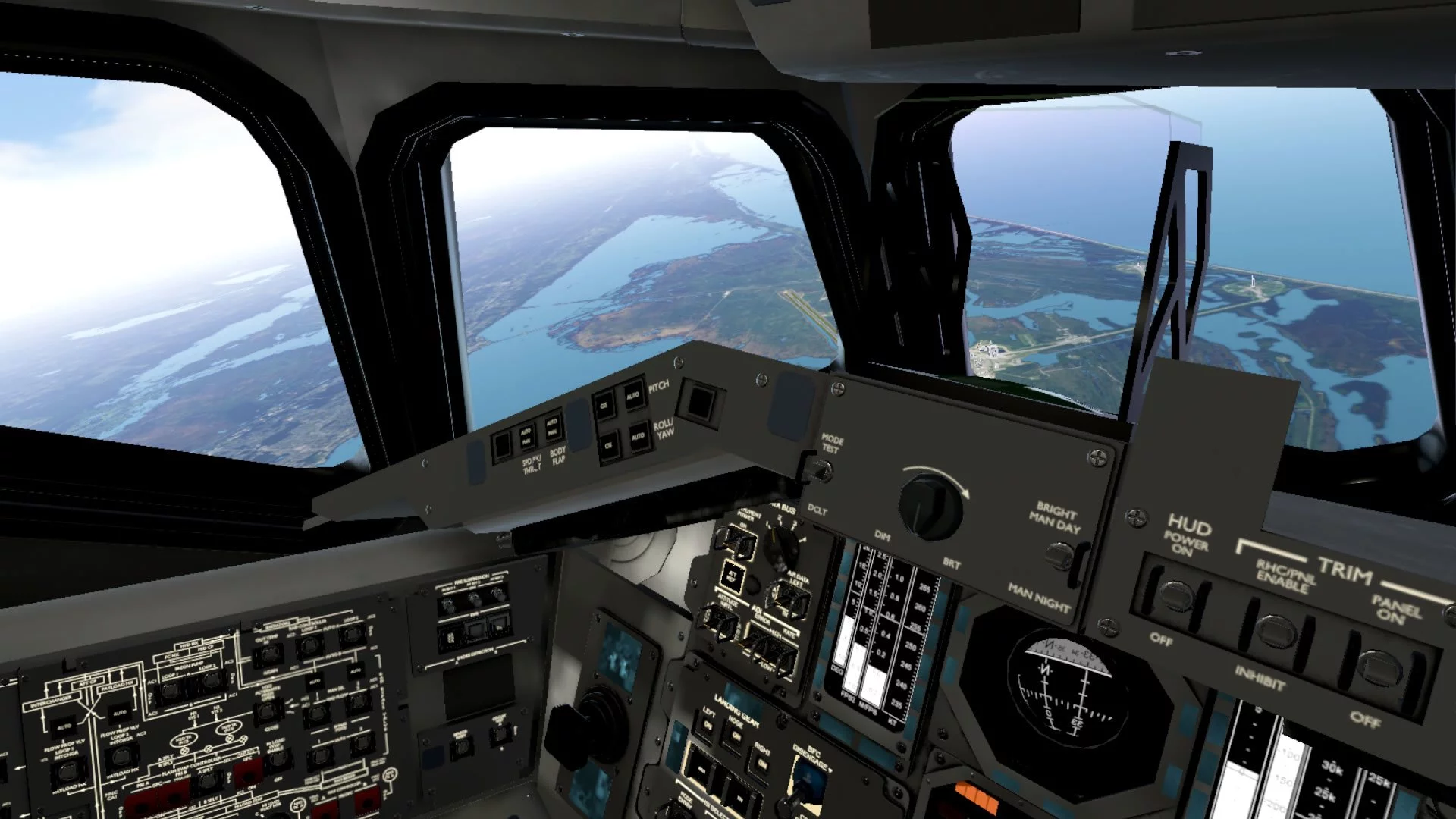 Изображение игры: Shuttle Commander
