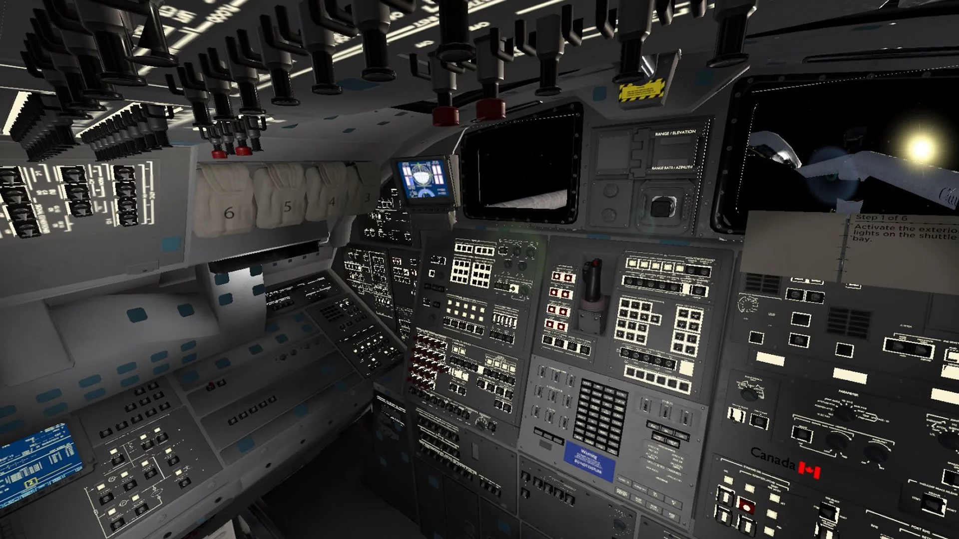 Изображение игры: Shuttle Commander