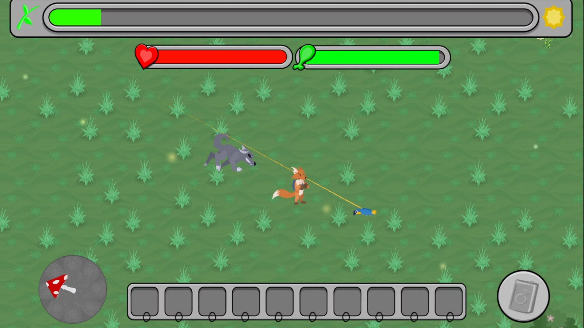 Изображение игры: Fox in the Woods