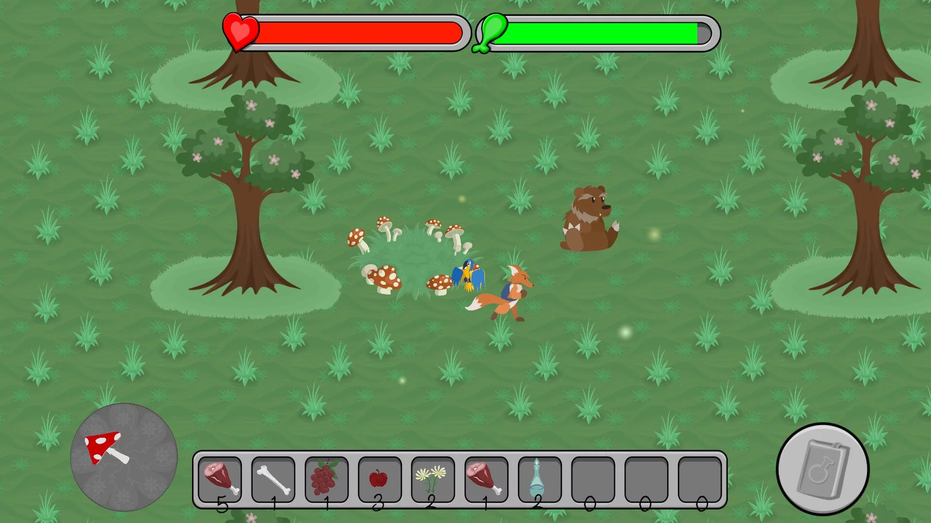 Изображение игры: Fox in the Woods