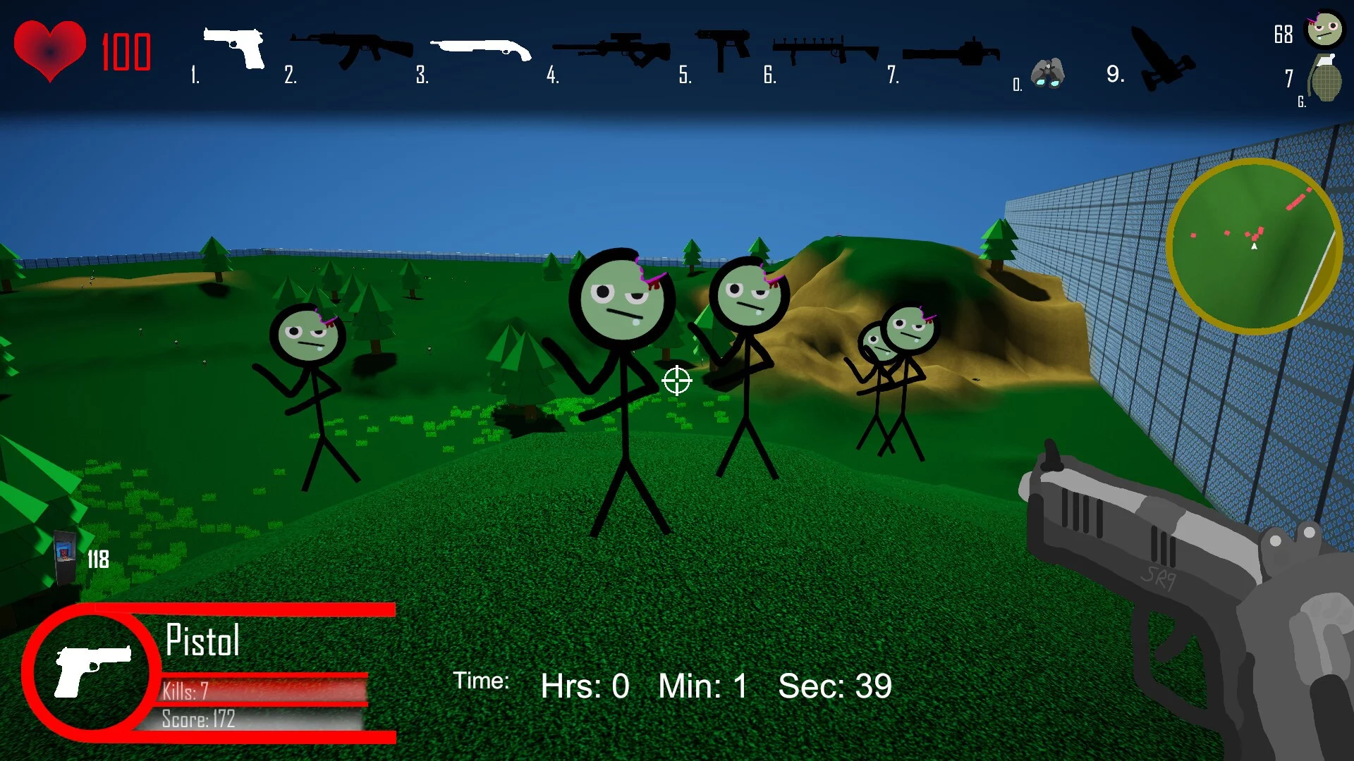 Изображение игры: Paper Shooter!