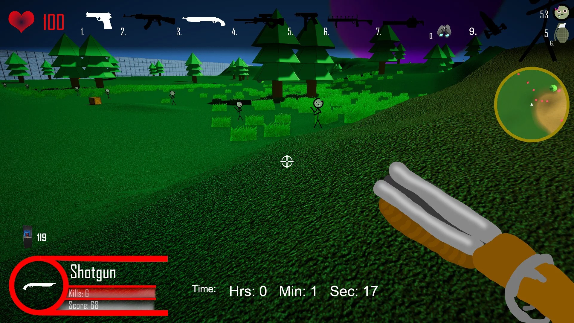Изображение игры: Paper Shooter!