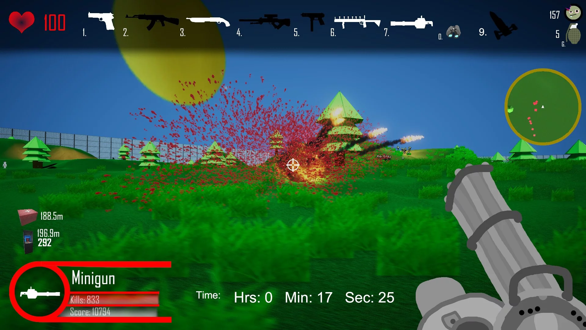 Изображение игры: Paper Shooter!