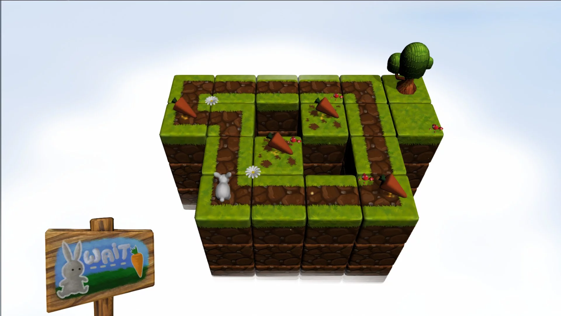 Изображение игры: Bunny's Trail