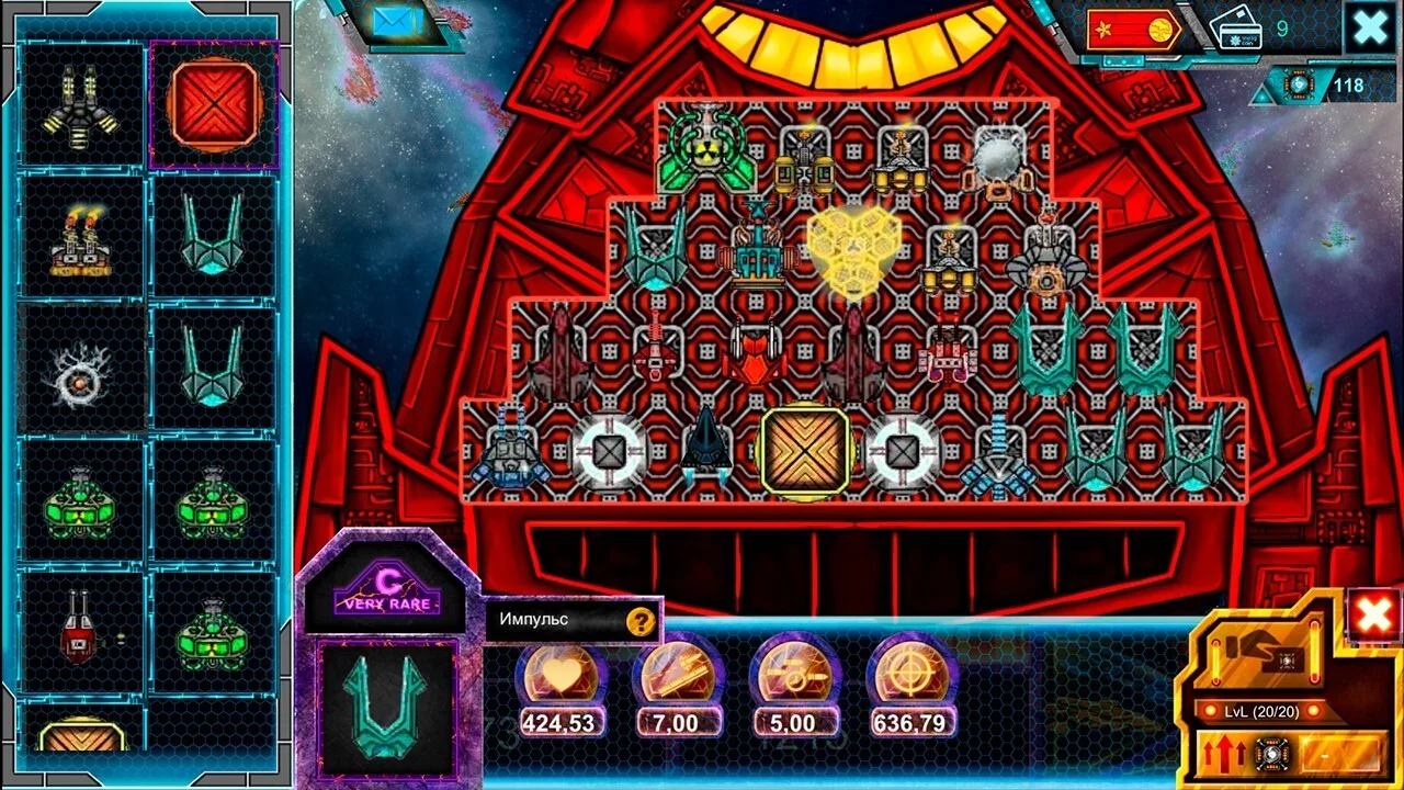 Изображение игры: Space Castle