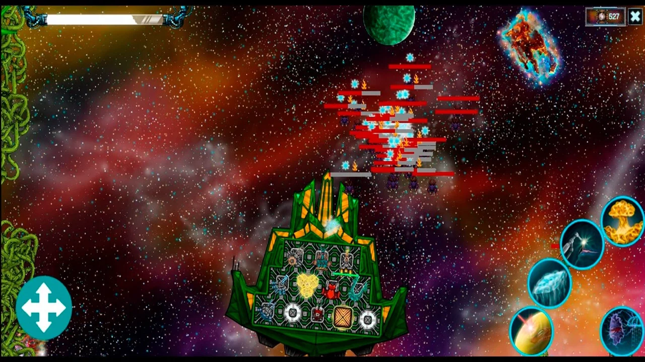 Изображение игры: Space Castle