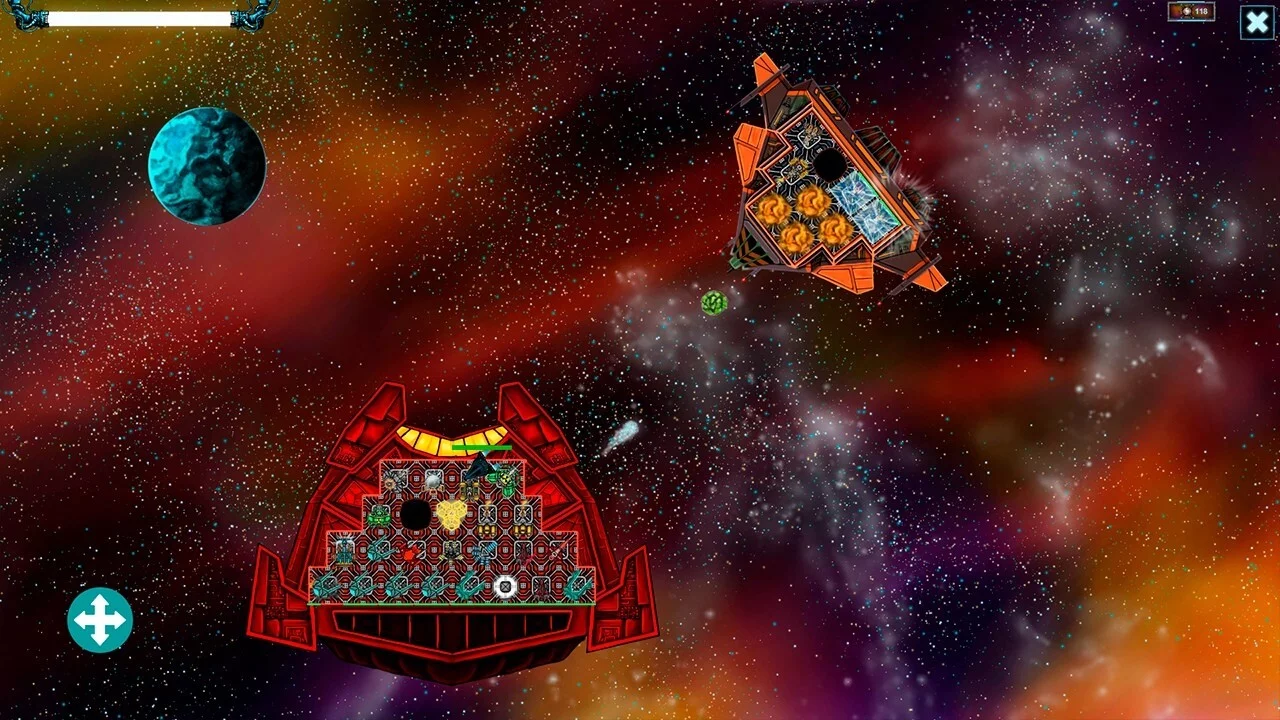 Изображение игры: Space Castle