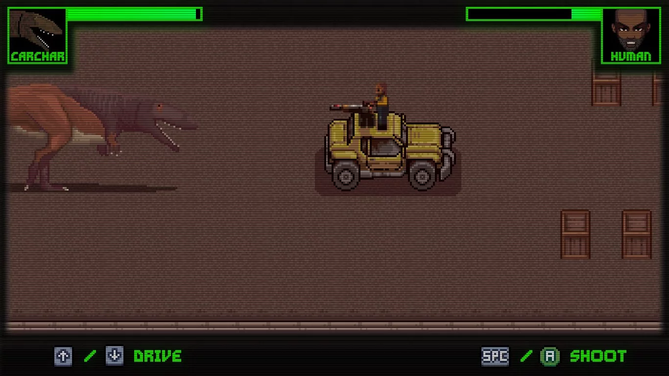 Изображение игры: Dino Hazard: Chronos Blackout
