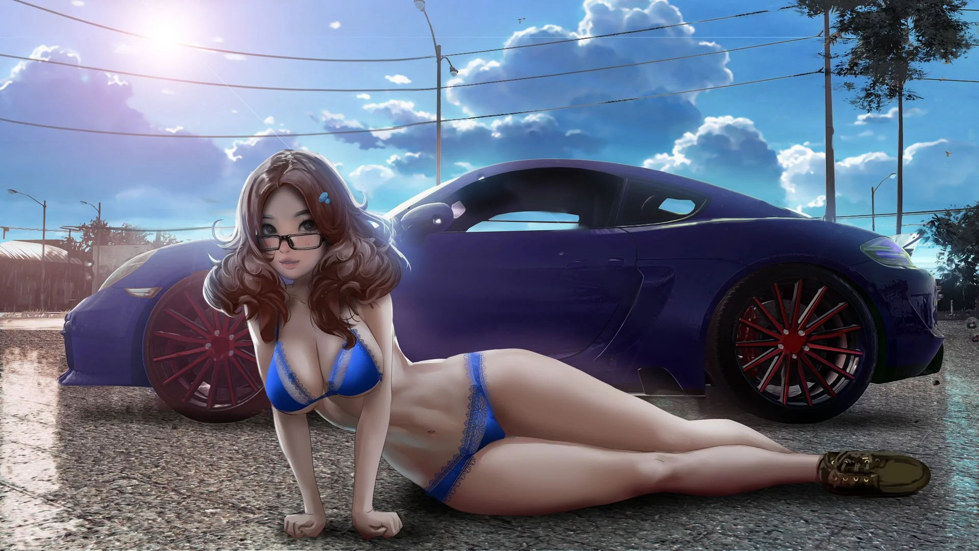 Изображение игры: Cars and Girls